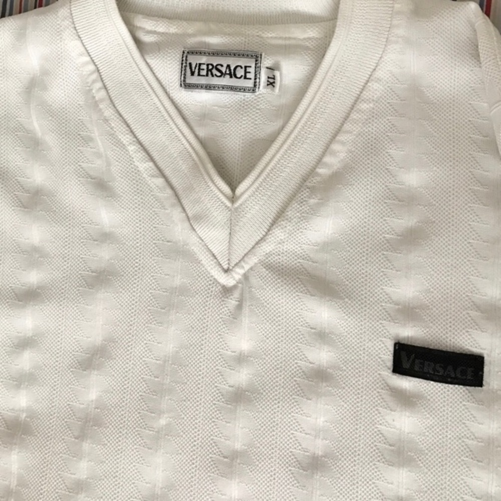 Versace v-neck shirt
